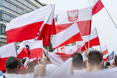 Most Poles say they would stay in the country if war broke out.