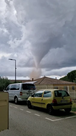 A powerful tornado swept through southwestern France, injuring dozens of people and damaging more than 300 homes.