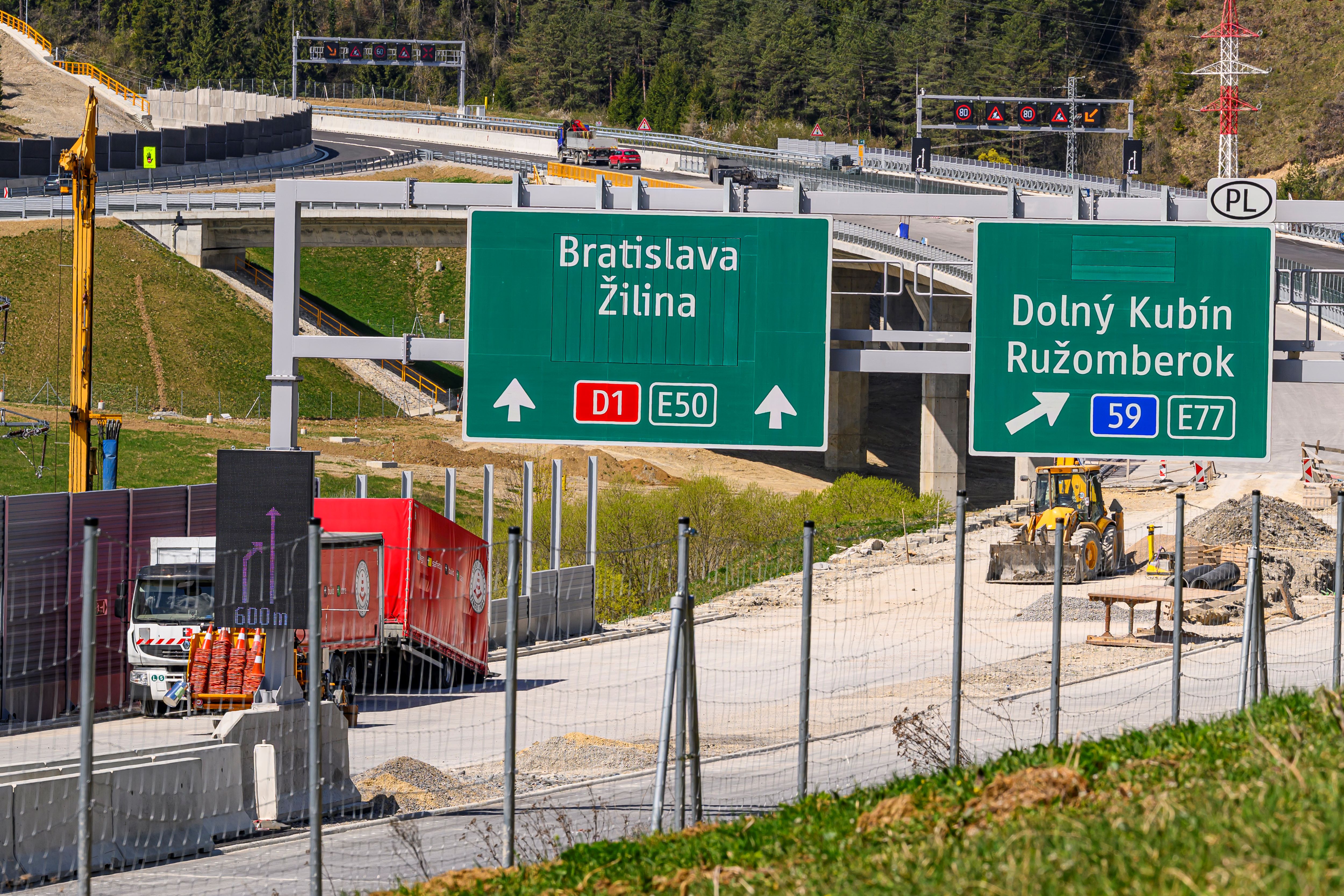 Obchvat Ružomberka otvoria asi v septembri. Motoristom ušetrí 16 minút
