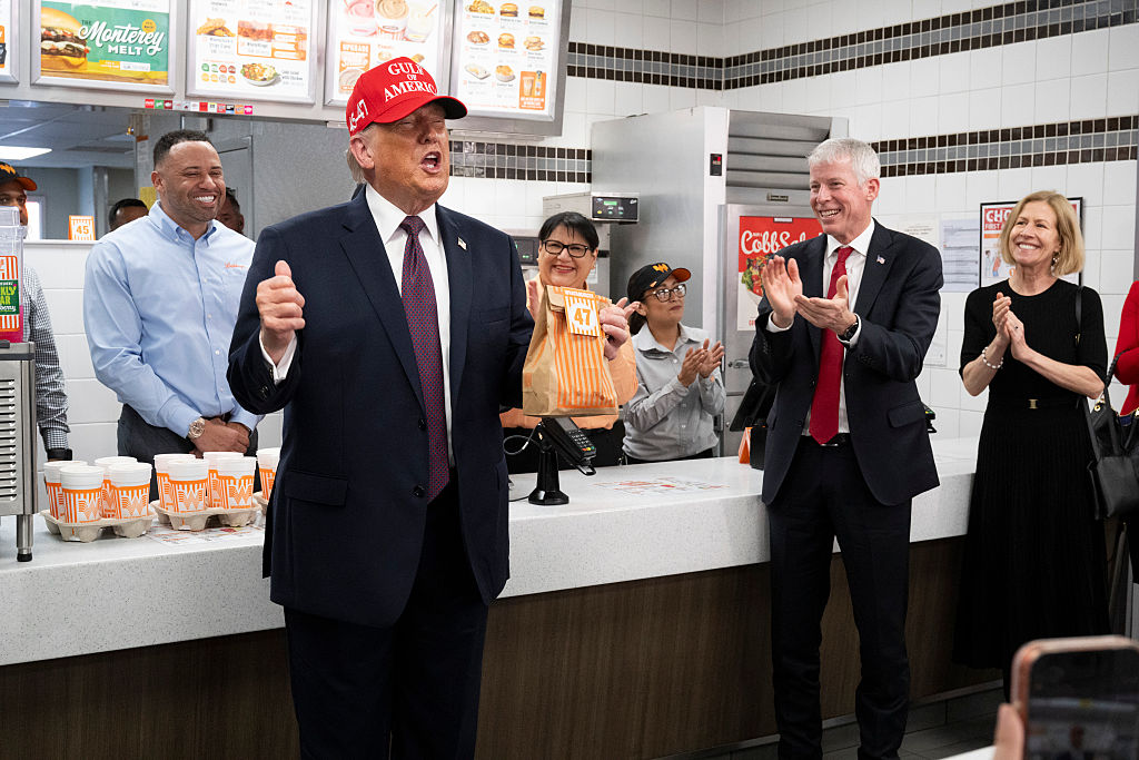 Debate over the economy and Trump.