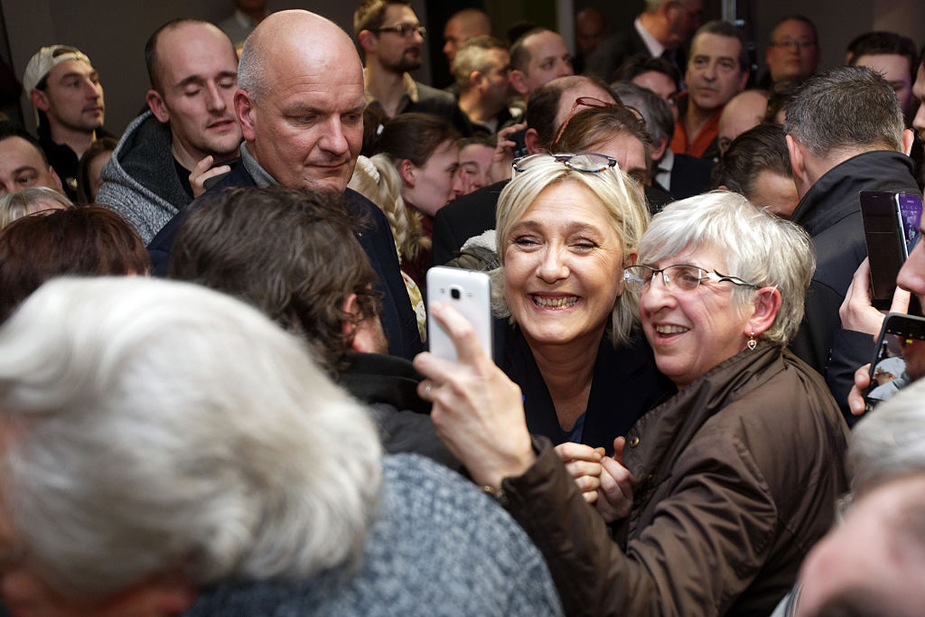 Marine Le Pen's support is broadening.