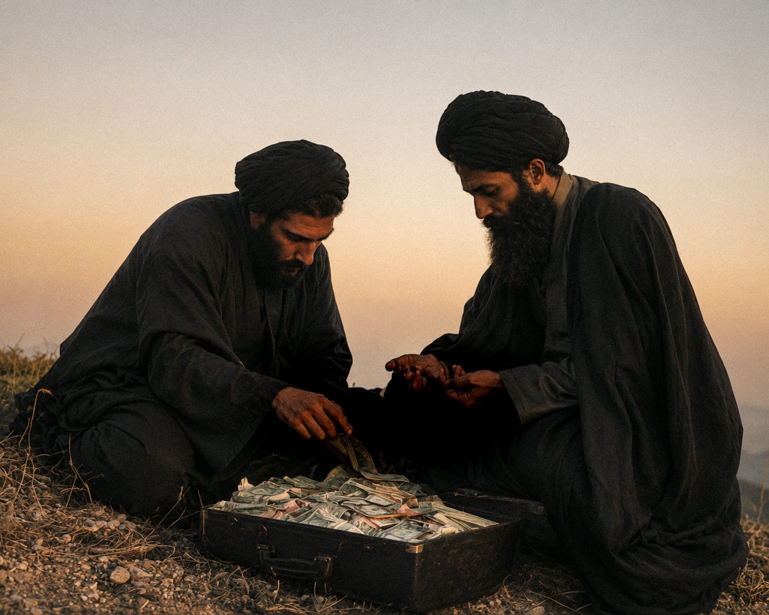 Illustrative image about money laundering.