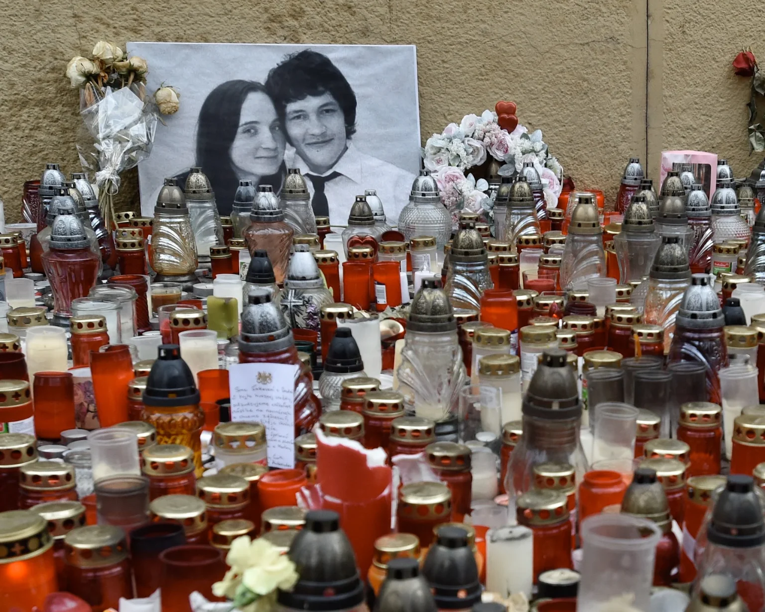 Ján Kuciak a Martina Kušnírová.