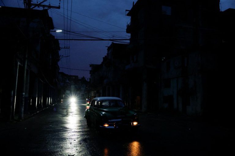 Cuba\'s electric grid collapse.