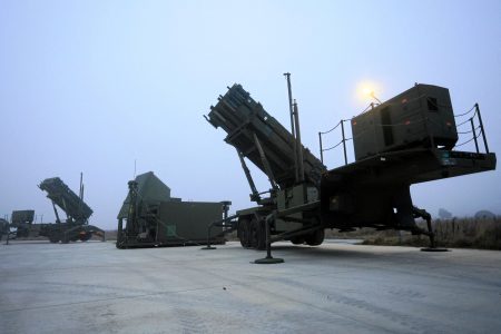 Patriot missile systems.