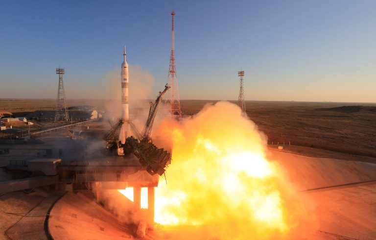 Rocket launch.