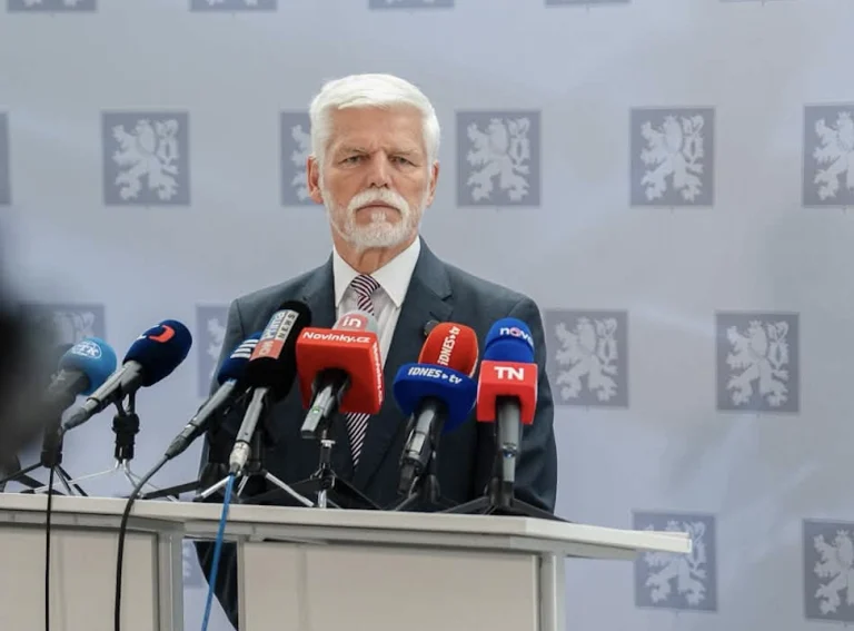 Český prezident Petr Pavel.