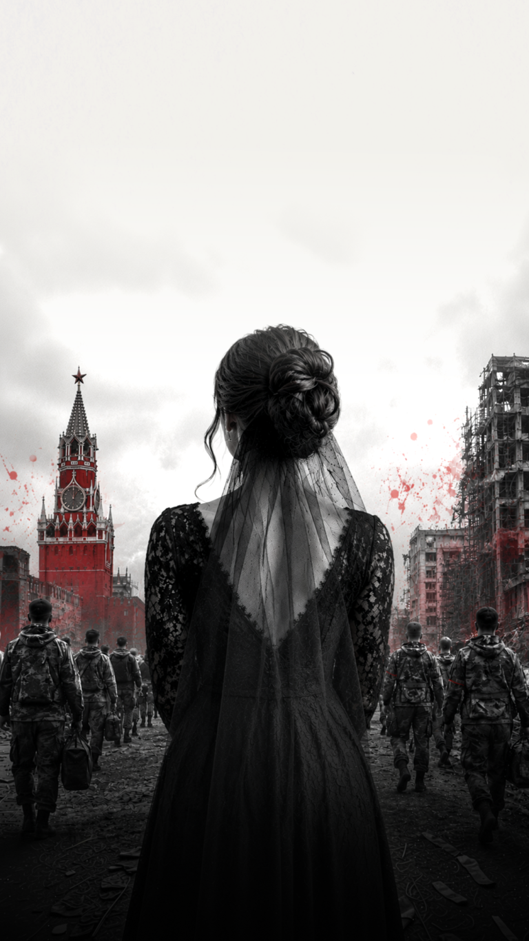 The war has created a new phenomenon in Russia: Black Widows