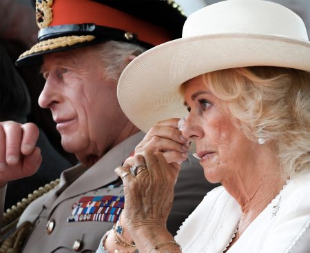 Britain's King Charles III and Queen Camilla.
