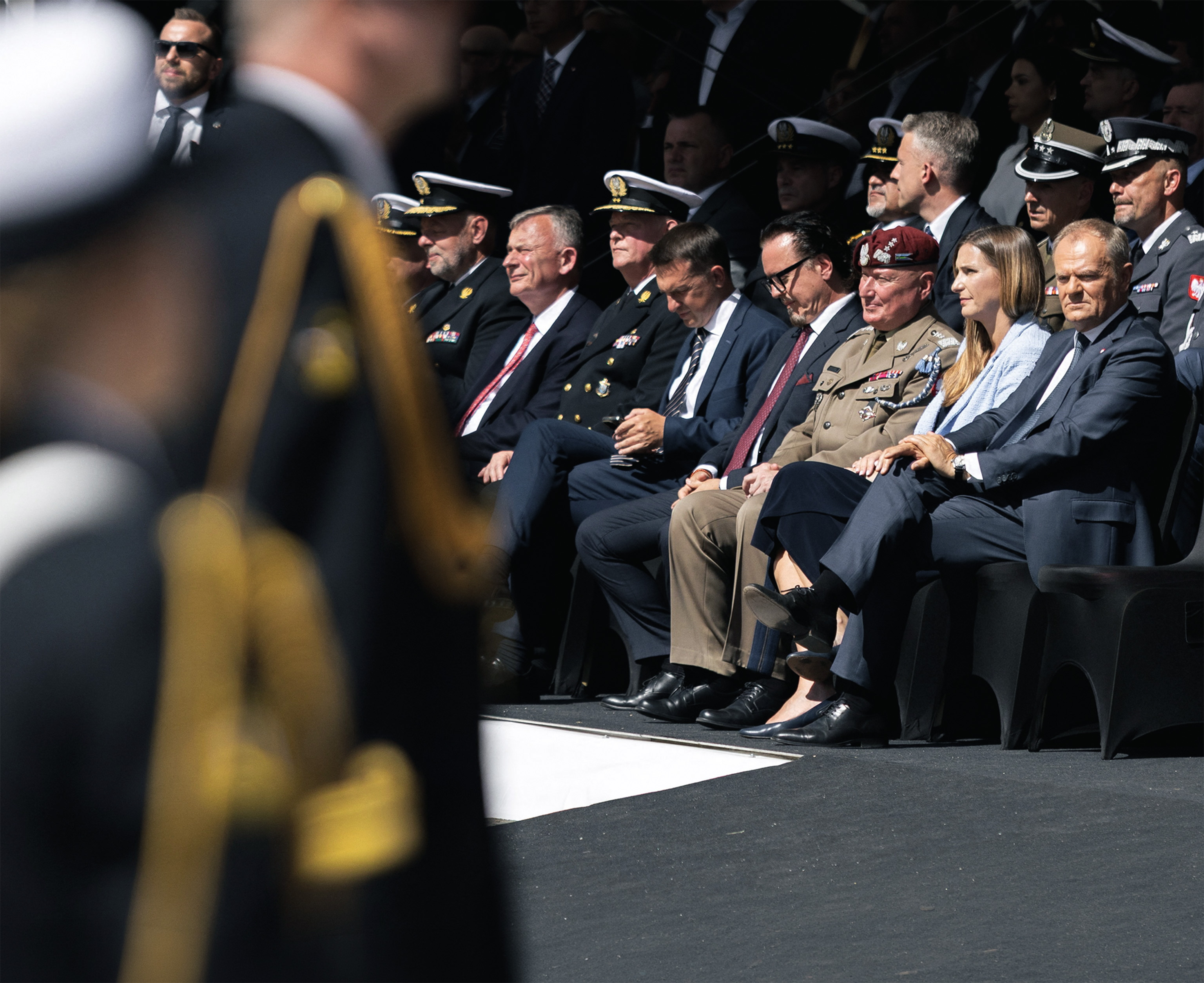 Nová fregata a Poliaci brániaci Tretiu ríšu. Varšavu rozkolísal sviatok armády