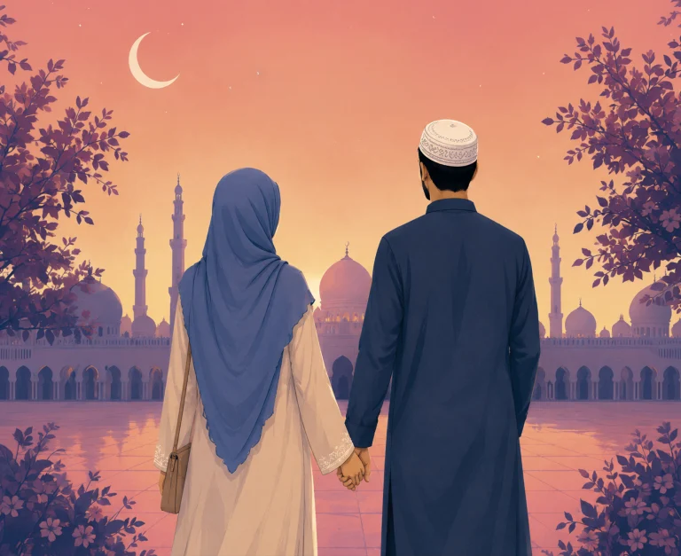 The book Love in a halal-certified edition.