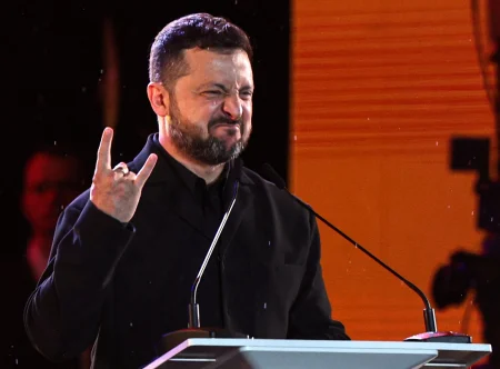 Volodymyr Zelensky.