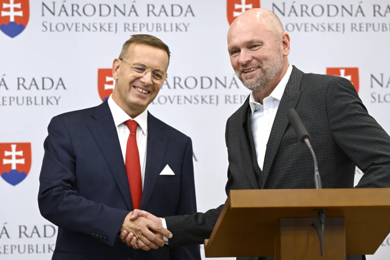 Boris Kollár a Richard Sulík.