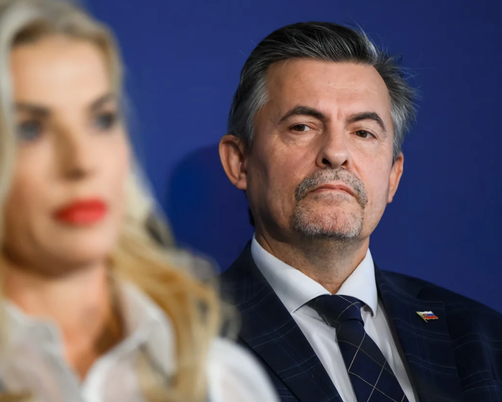 Lukáš Machala a Martina Šimkovičová. Foto: Jaroslav Novák/TASR