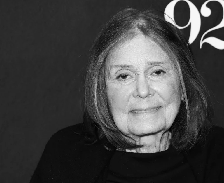 Gloria Steinem, advocate of abortion rights.