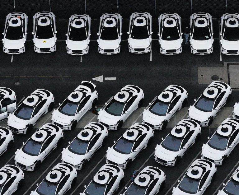 Waymo's autonomous taxis.